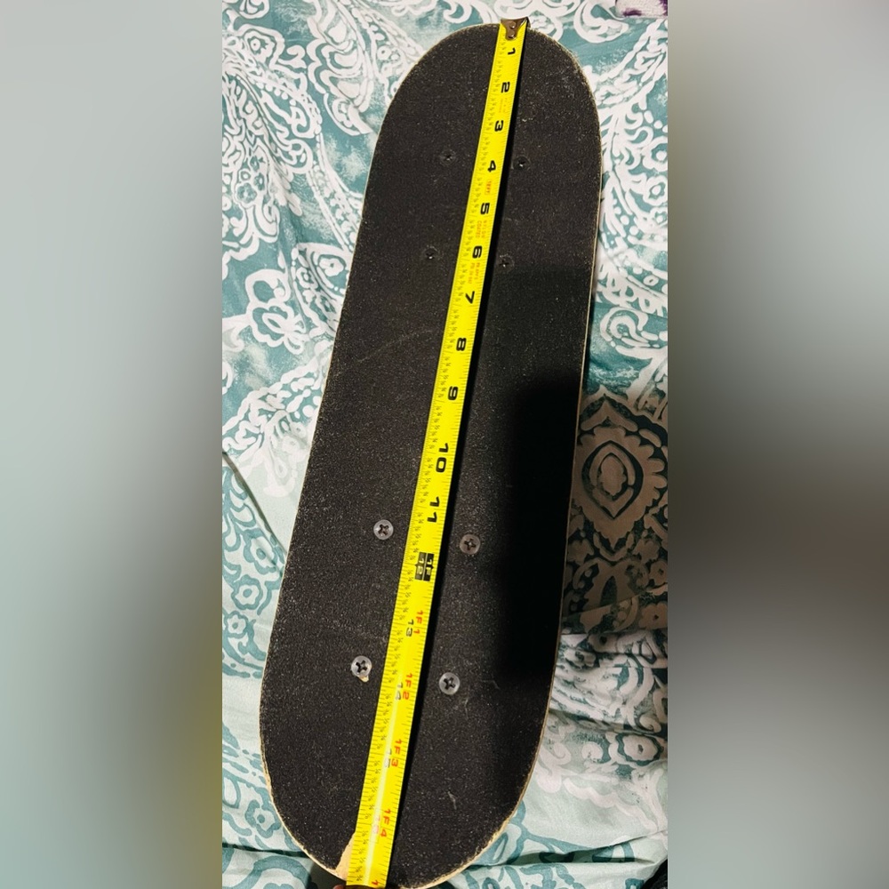 Black Skateboard Deck